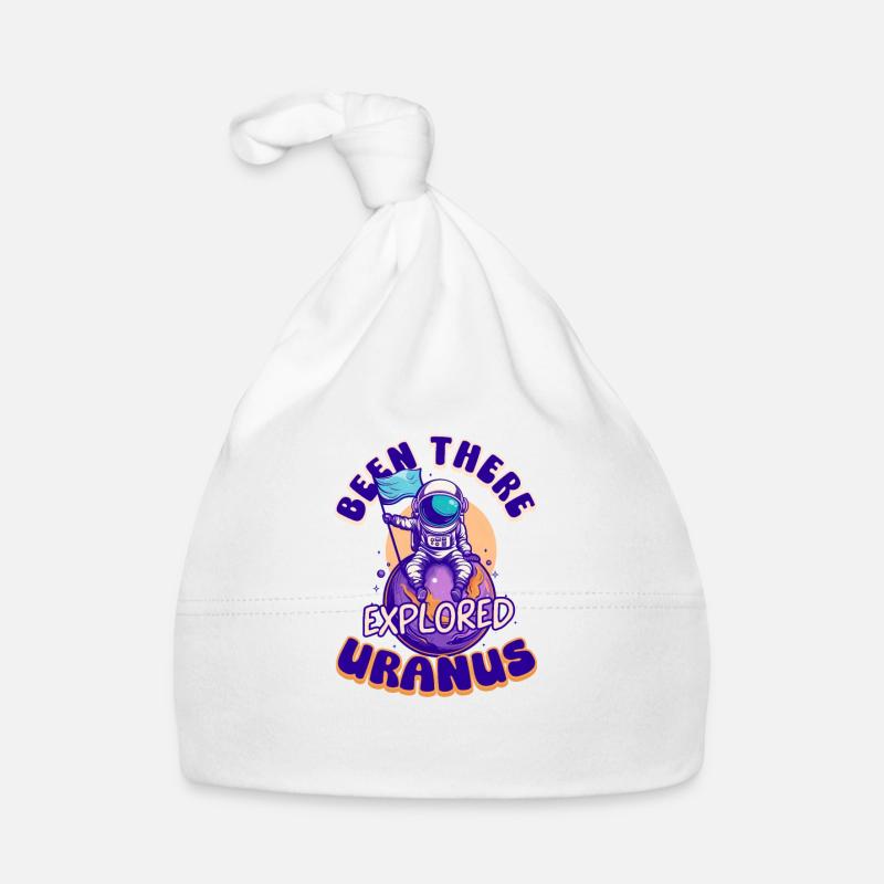 Uranus Been There, Explored Uranus Organic Baby Cap