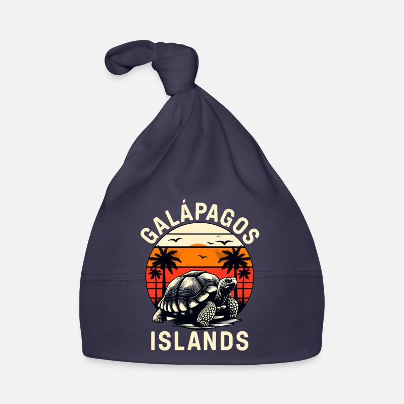 Galapagos Giant Tortoise Galápagos Islands Organic Baby Cap