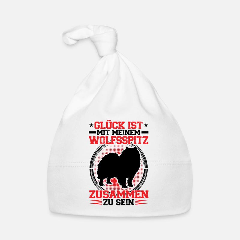 Par mon Wolfspitz son Keeshond Bonnet bio Bébé