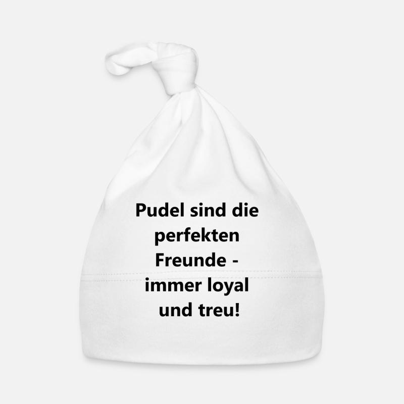 Caniche Amitié Bonnet bio Bébé