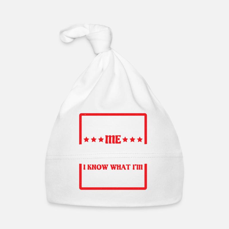 Leave Me Alone, I Know What I'm Doing 61 Organic Baby Cap