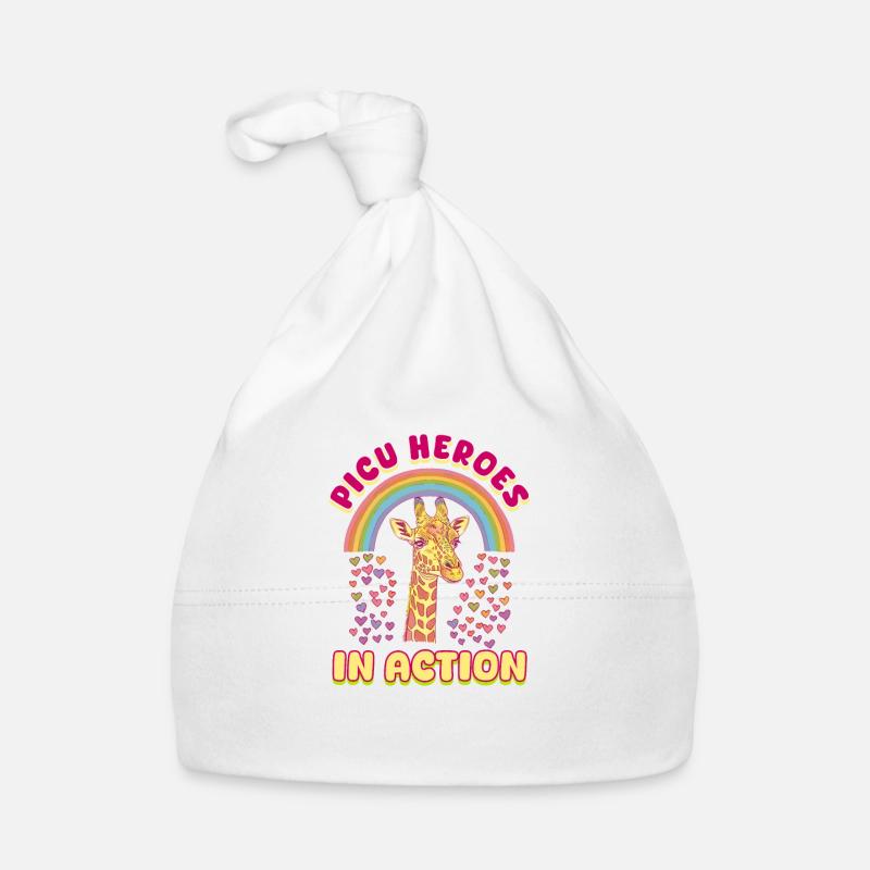 PICU-Krankenschwester PICU-Helden in Aktion Baby Bio-Mütze