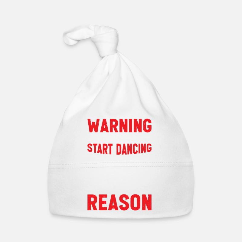 Avertissement peut commencer à danser sans raison 6 Bonnet bio Bébé