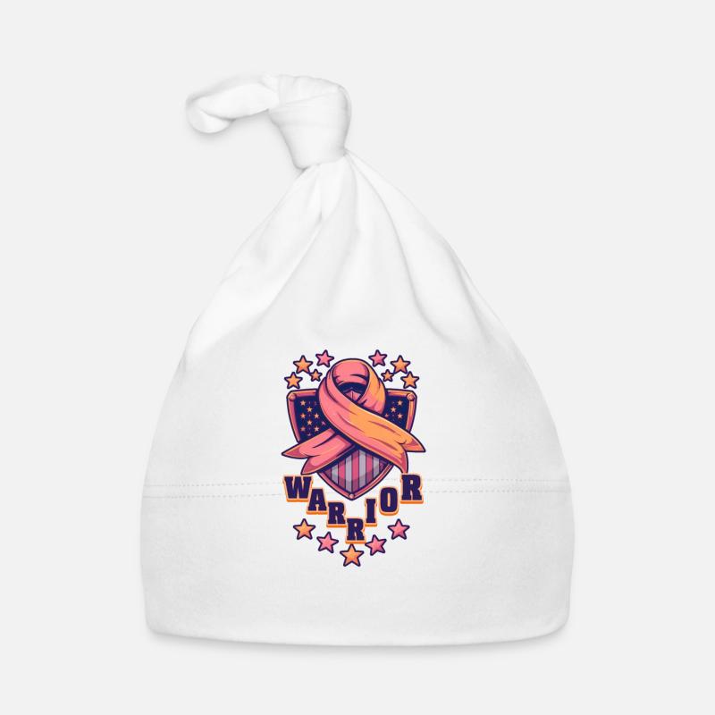 Gebärmutterkrebs-Krieger Baby Bio-Mütze