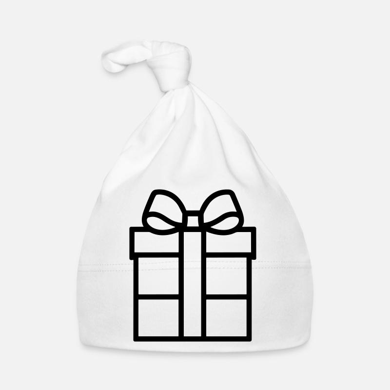 Kleine Geschenkbox Baby Bio-Mütze