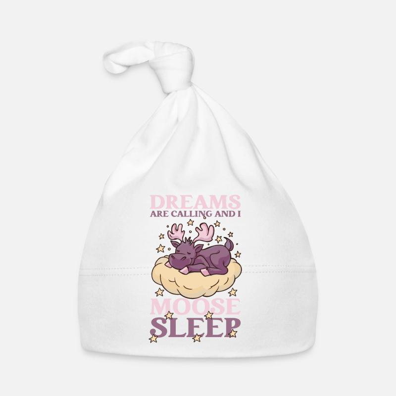 Dreams Are Calling Youth Cute Moose Baby Bio-Mütze