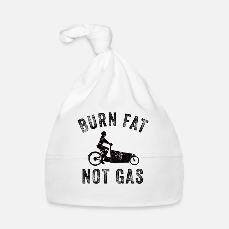 Fett Verbrennen Statt Gas Cargo Cargobike Baby Bio-Mütze