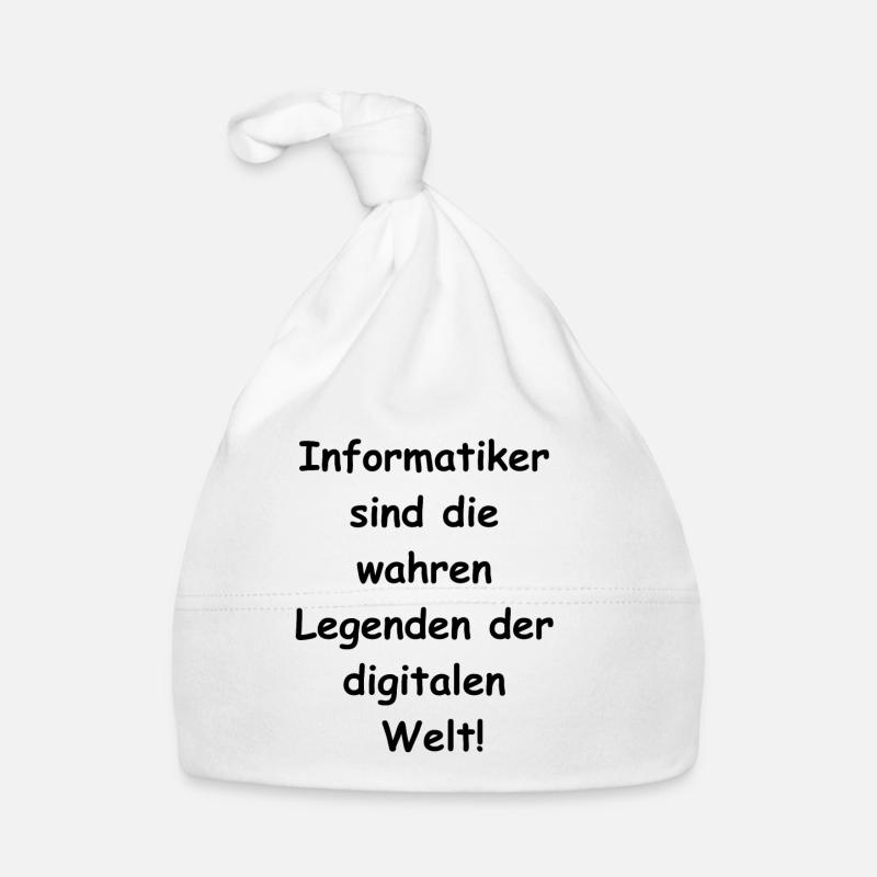 Informatiker Geschenk Baby Bio-Mütze