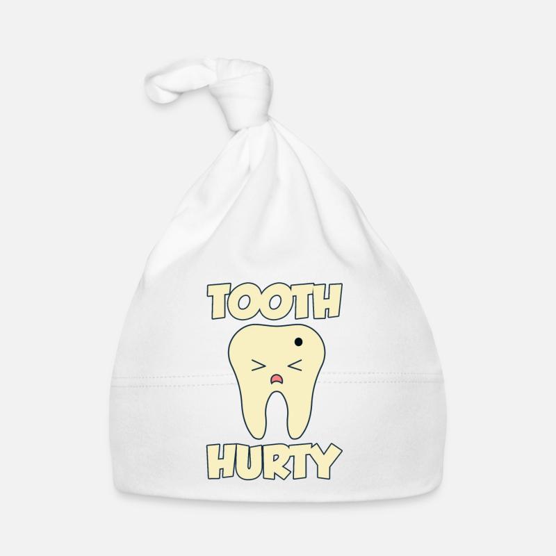 Tooth Hurty 4 Organic Baby Cap