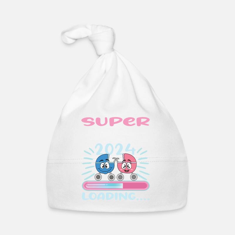 Super Mamma 2024 Loading Baby Bio-Mütze