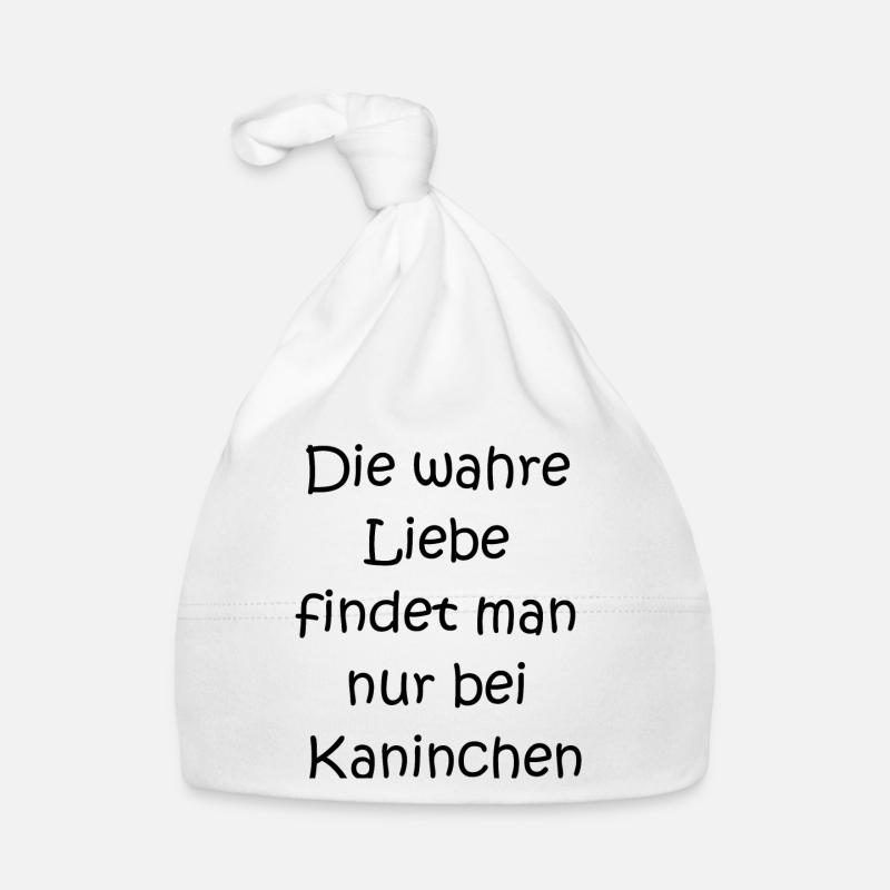Kuschelhase Geschenk Baby Bio-Mütze