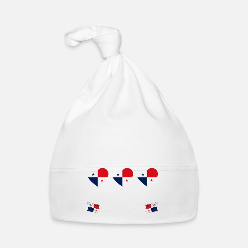 Drapeau panaméen Drapeau panaméen Bonnet bio Bébé