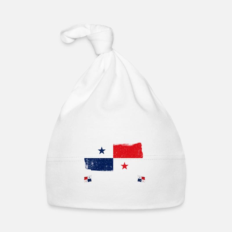 Drapeau panaméen Drapeau panaméen Bonnet bio Bébé