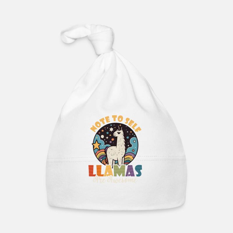 Lama d’alpaga Note à soi-même Lamas Awesome Bonnet bio Bébé