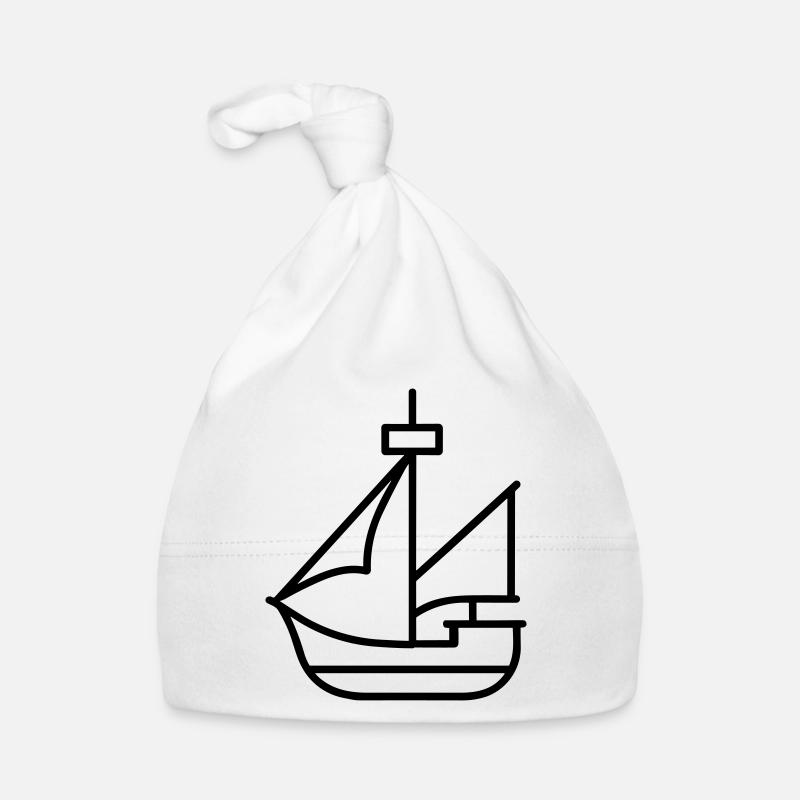 Piratenschiff Baby Bio-Mütze