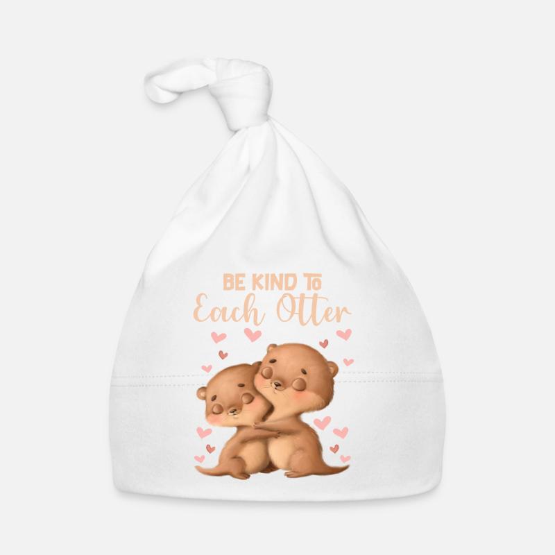 Otter Fan Be Kind To Each Otter Baby Bio-Mütze