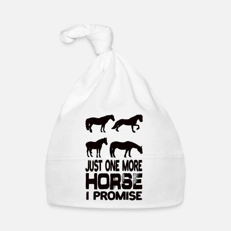 Juste un cheval de plus que je promets Cheval équestre Bonnet bio Bébé