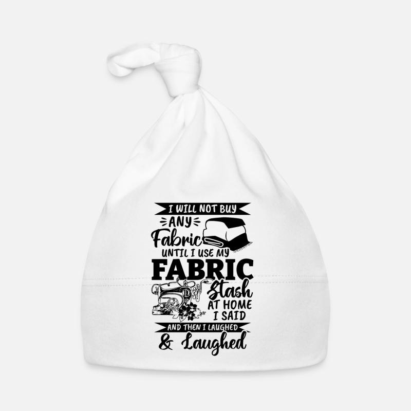 Sewing Quote Funny Sewing Idea Sewing Baby Bio-Mütze