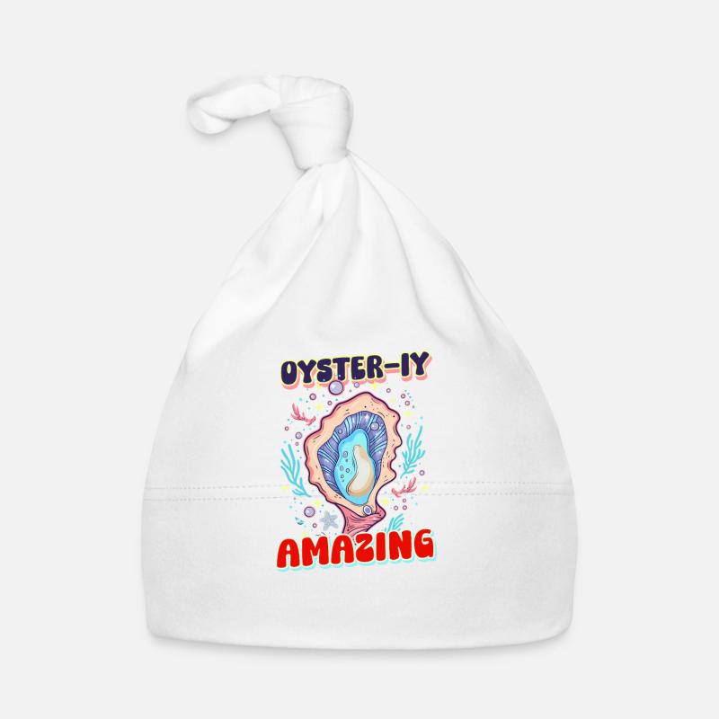 Austern Austernartig Erstaunlich Baby Bio-Mütze