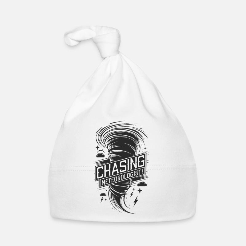 Tornado Twister Chasing Meteorologist Baby Bio-Mütze
