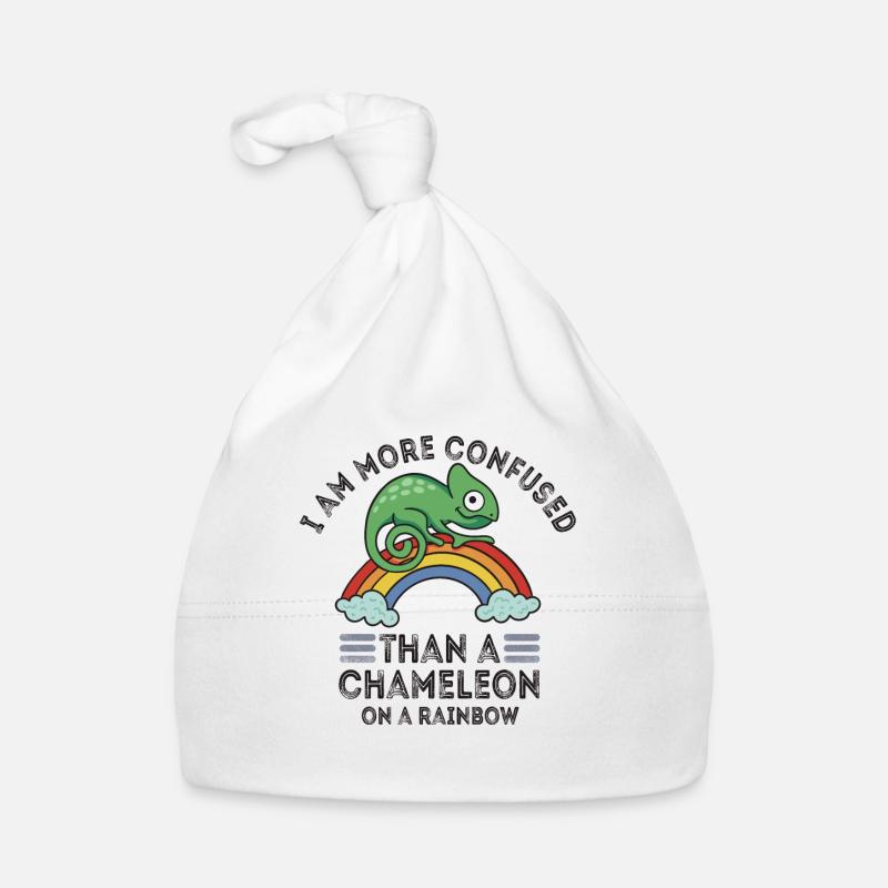 Je suis plus confus qu’un caméléon Bonnet bio Bébé