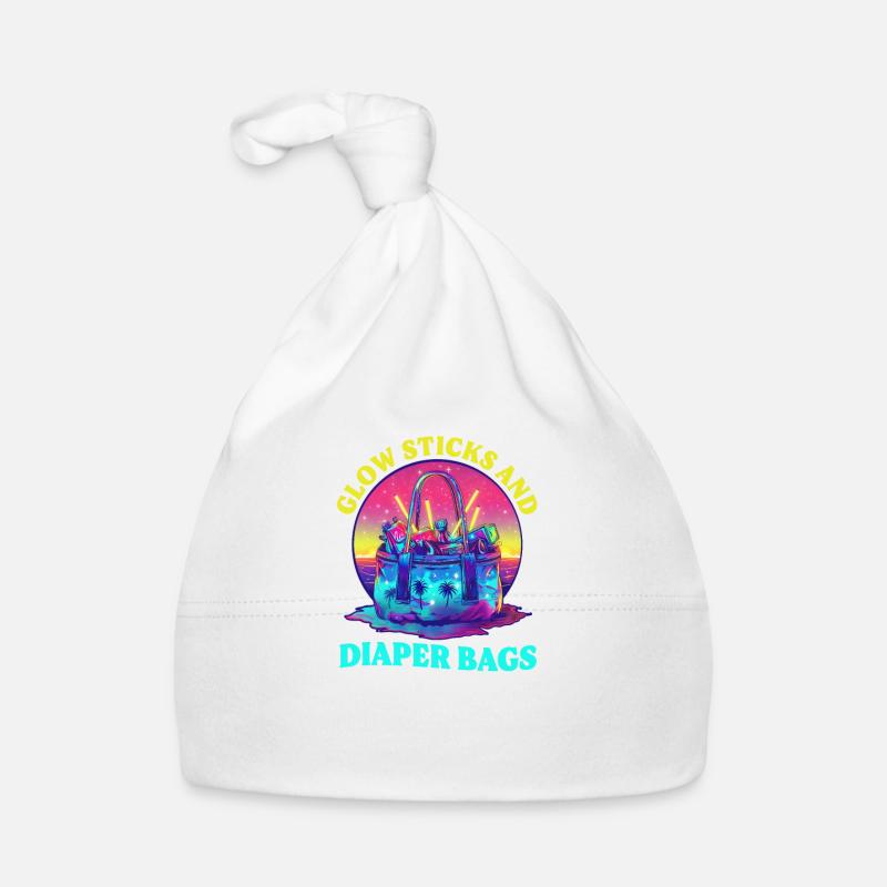 EDM Rave Mom Sticks & Diaper Bags Organic Baby Cap