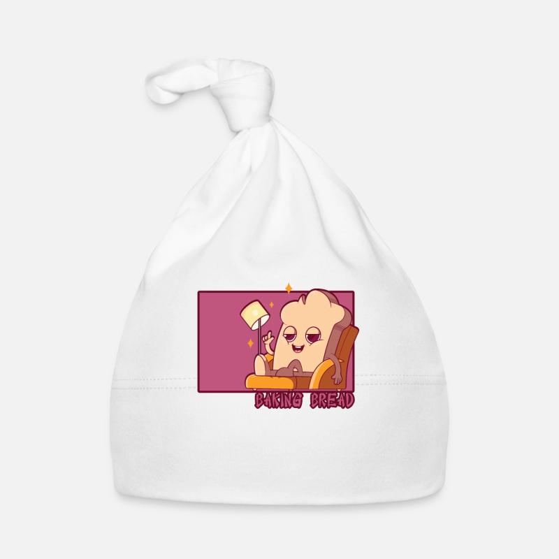Bread Baking Doodle Chinese Hanzi Bread Dough Organic Baby Cap