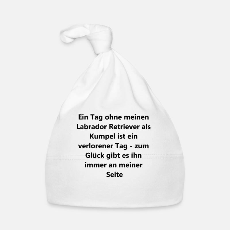Labrador-Kumpel-Geschenk Baby Bio-Mütze