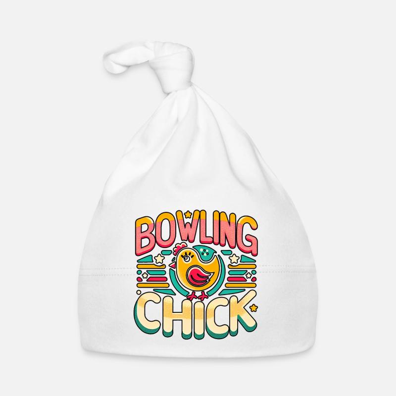 Bowling Chick 17 Baby Bio-Mütze