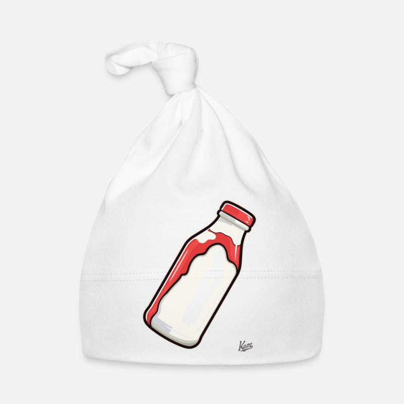 Dairy Milk Bottle Organic Baby Cap
