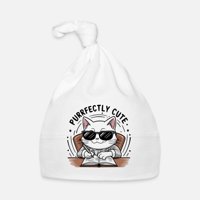 CHAT PARFAITEMENT MIGNON Bonnet bio Bébé