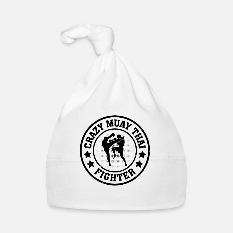 Crazy Muay Thai Fighter - Muay Thai Fighter Baby Bio-Mütze