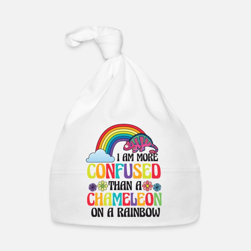 Ich Bin Verwirrter Als Ein Chamäleon Baby Bio-Mütze