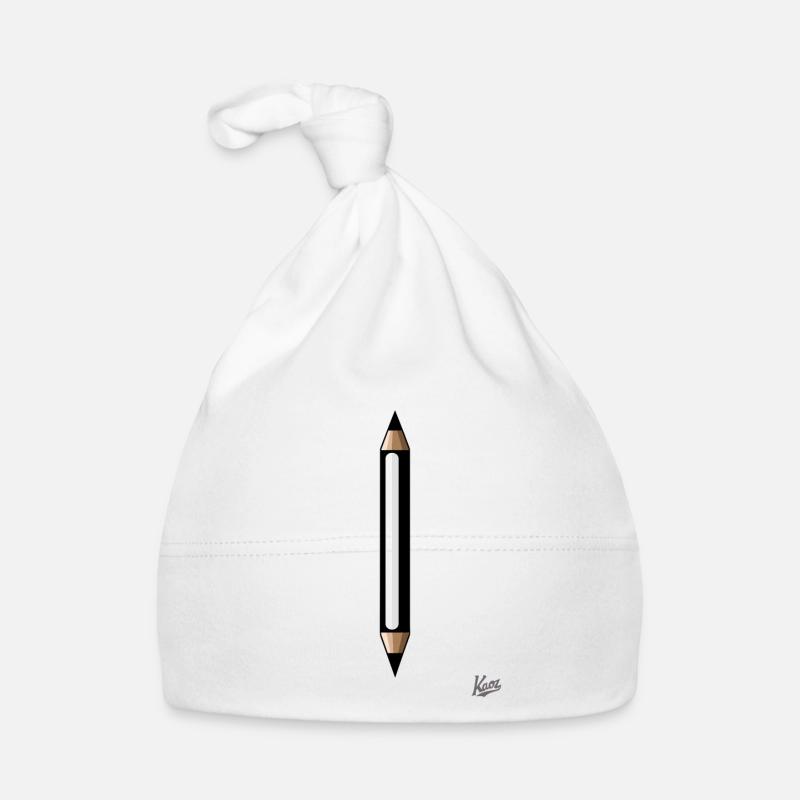 Crayon : Deux, c’est mieux ! Bonnet bio Bébé