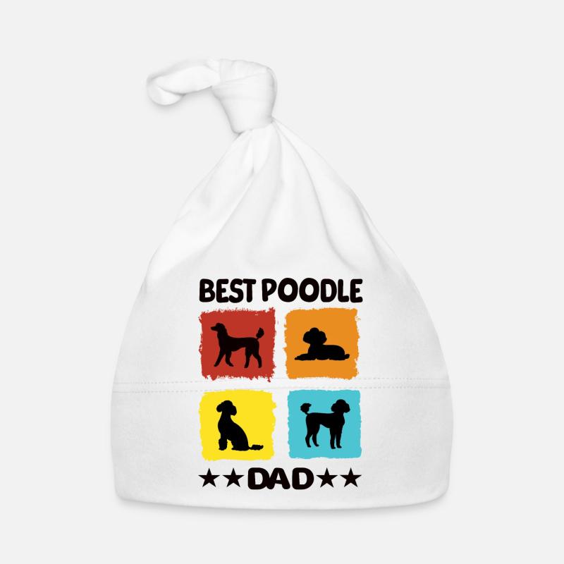 Meilleur papa caniche Bonnet bio Bébé