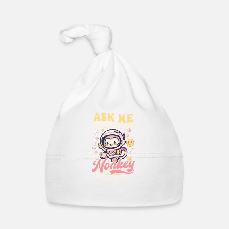 Monkey Lover Ask Me About My Monkey Have Pictures Organic Baby Cap