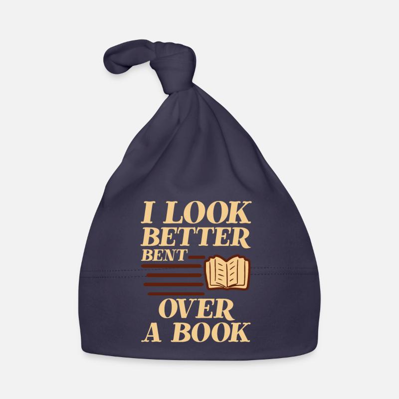I Look Better Bent Over A Book 2 Organic Baby Cap