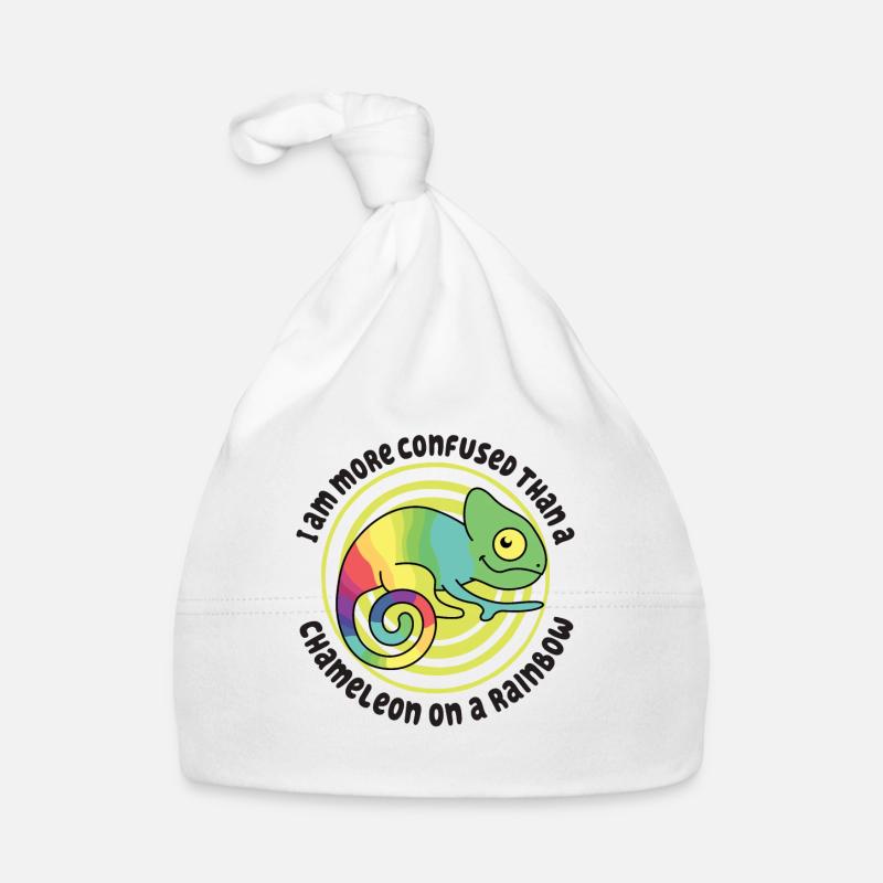 Je suis plus confus qu’un caméléon Bonnet bio Bébé