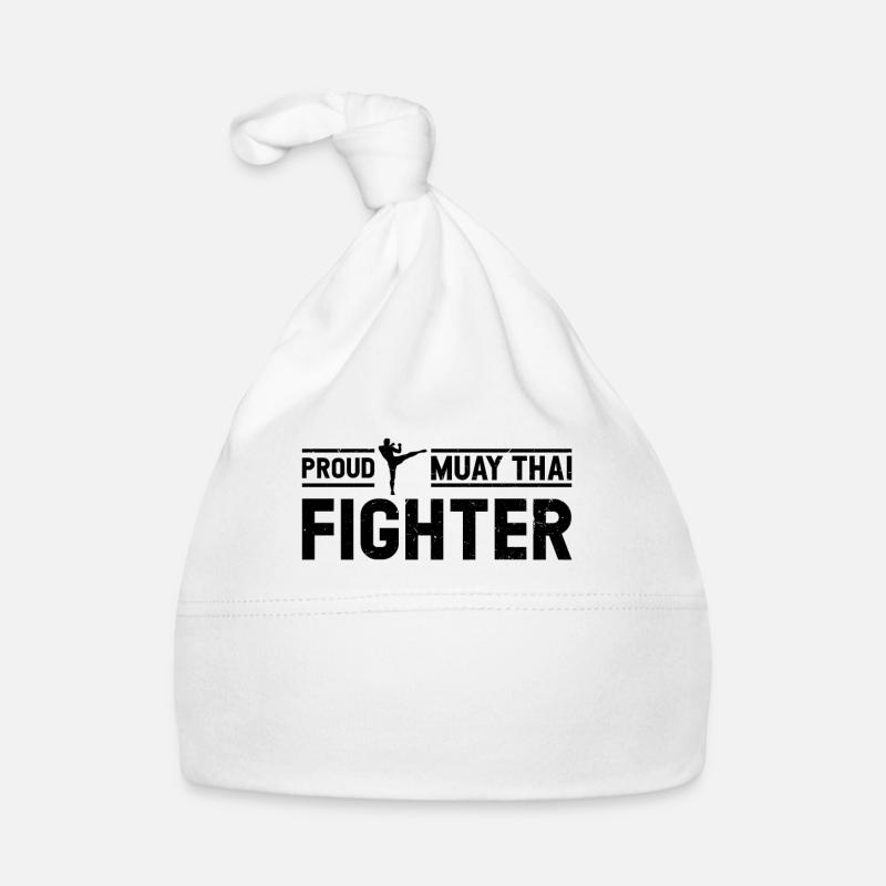 Proud Muay Thai Fighter - Muay Thai Fighter Baby Bio-Mütze