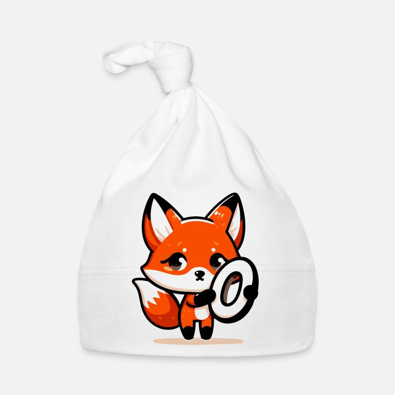 Adorable No more Fox Zero Organic Baby Cap