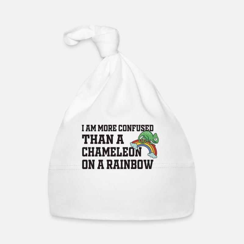 Je suis plus confus qu’un caméléon Bonnet bio Bébé