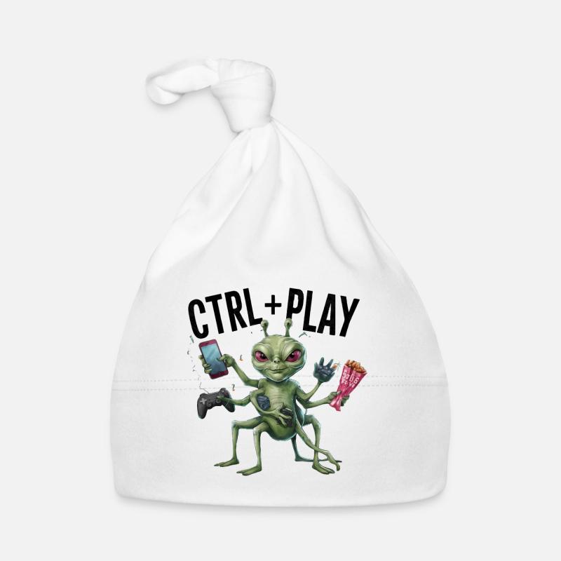 GAME, CTRL PLAY Organic Baby Cap