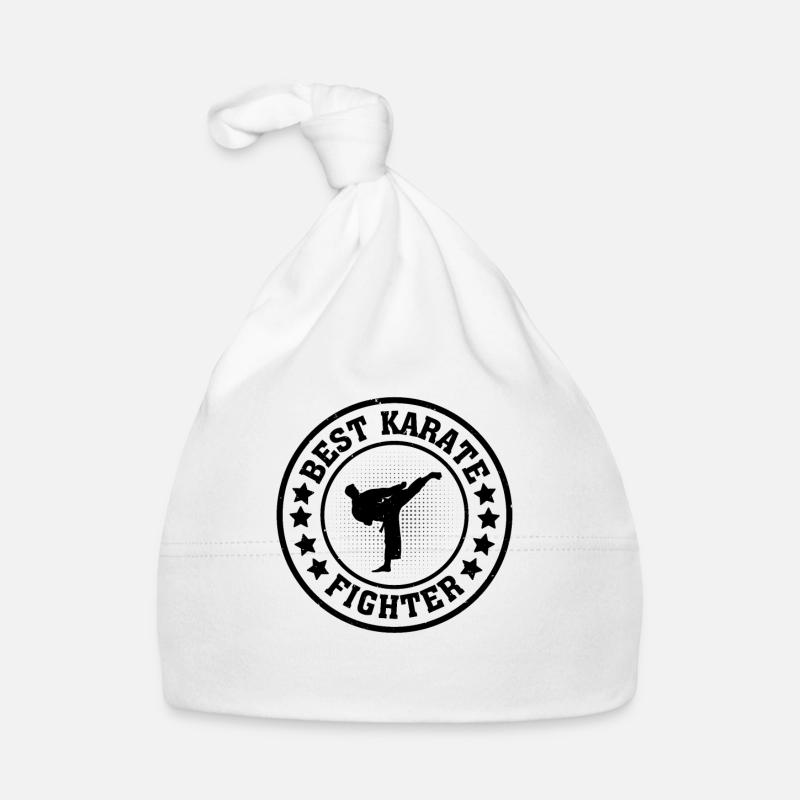 Meilleur combattant de karaté - Karaté training Karaté Fight Bonnet bio Bébé