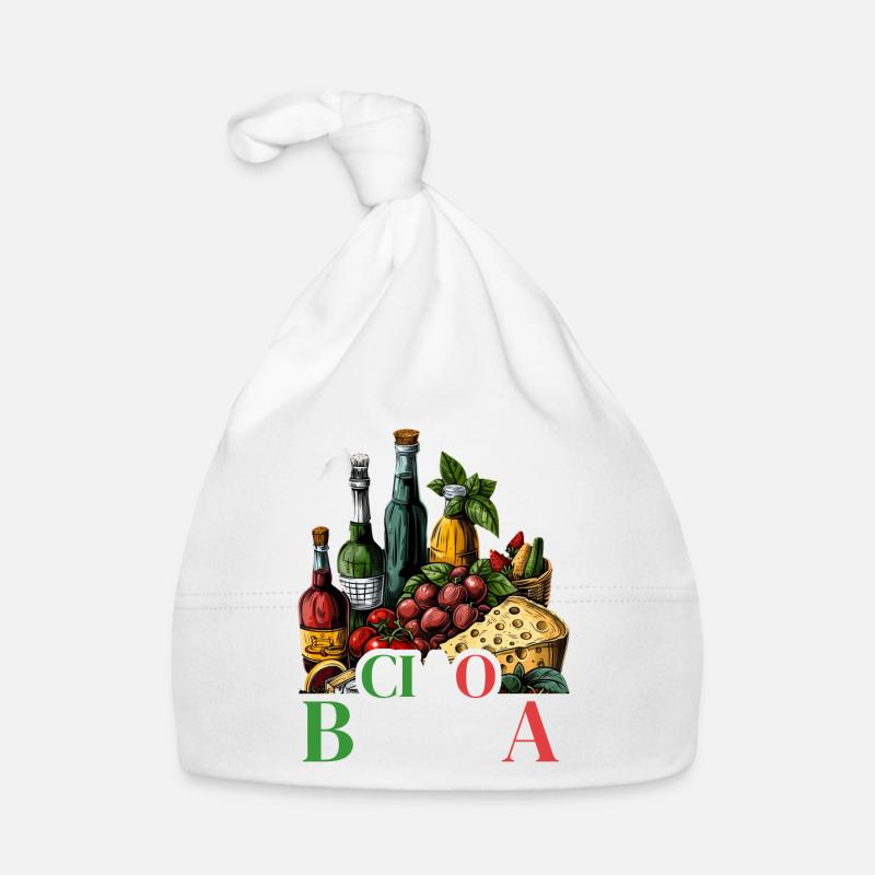 Ciao Bella - Baby Bio-Mütze - Weiß