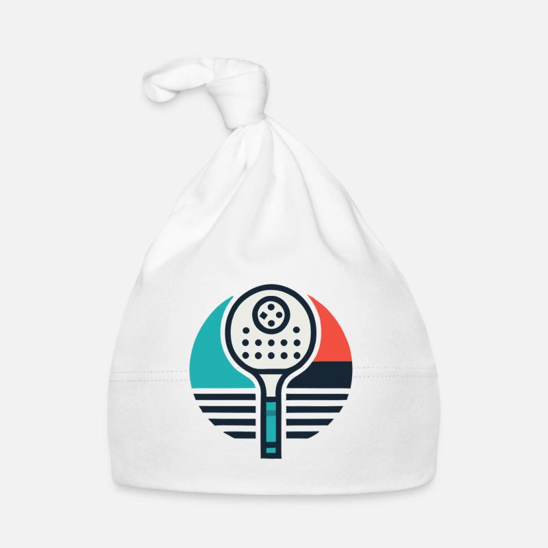 Pickleball Emblem Baby Bio-Mütze
