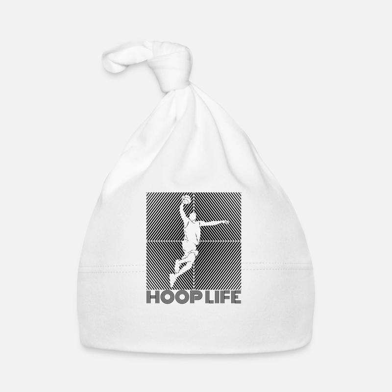 Basketteur basketteur basketteur « HOOP-LIFE » Bonnet bio Bébé