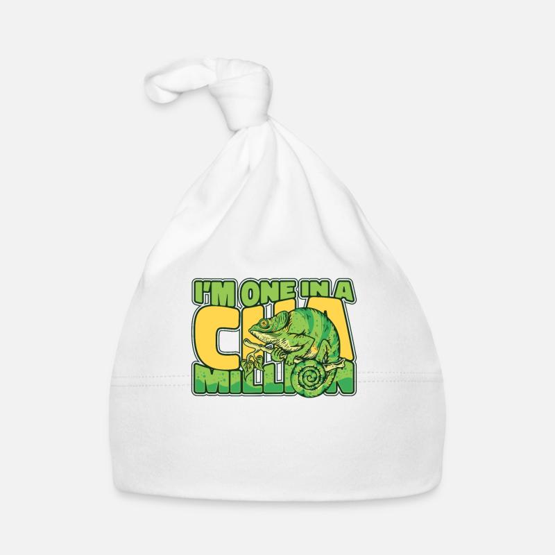 I'm One In A Chamillion Panther Veiled Lover Organic Baby Cap