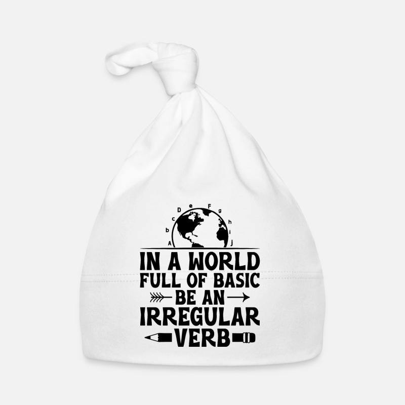 Foreign Language Teacher School Languages Teachers Organic Baby Cap
