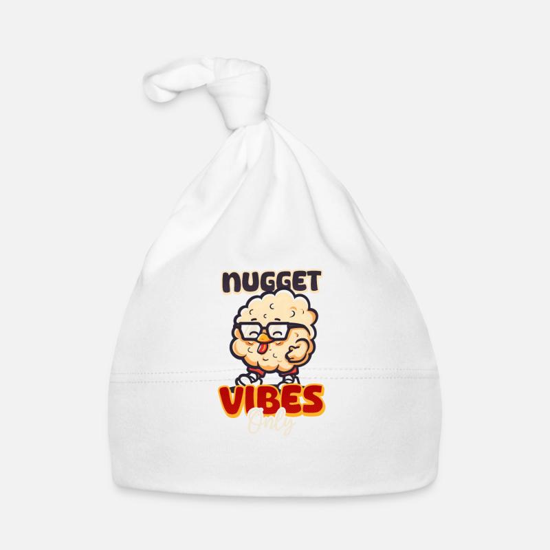 Nur Chicken Nugget Nugget Vibes Baby Bio-Mütze