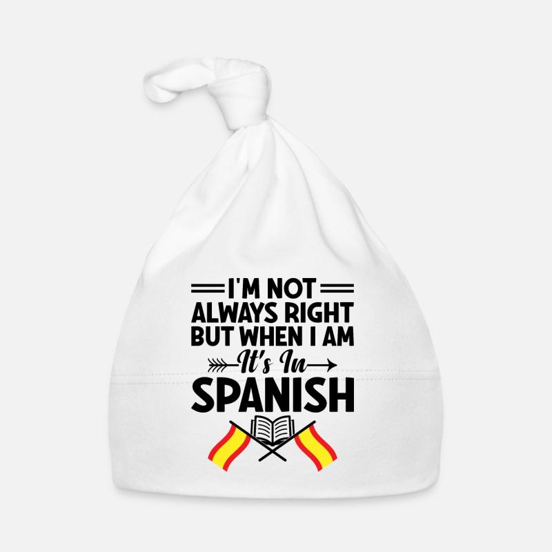 Foreign Language Teacher School Languages Teachers Organic Baby Cap